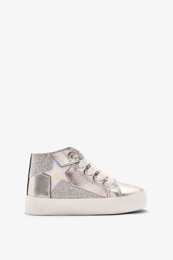 Conguitos Zapatillas Altas con Estrella gris
