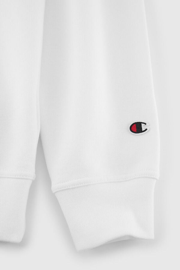 Champion Sudadera con capucha blanco