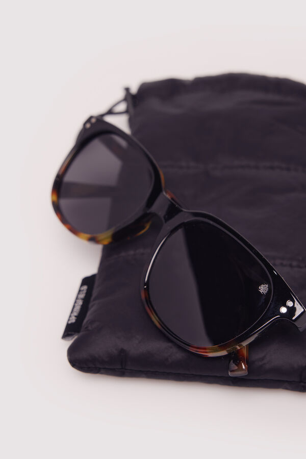 Springfield Gafas de sol pasta degradado marr&oacute;n