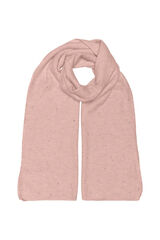 Only Bufanda con glitter rosa