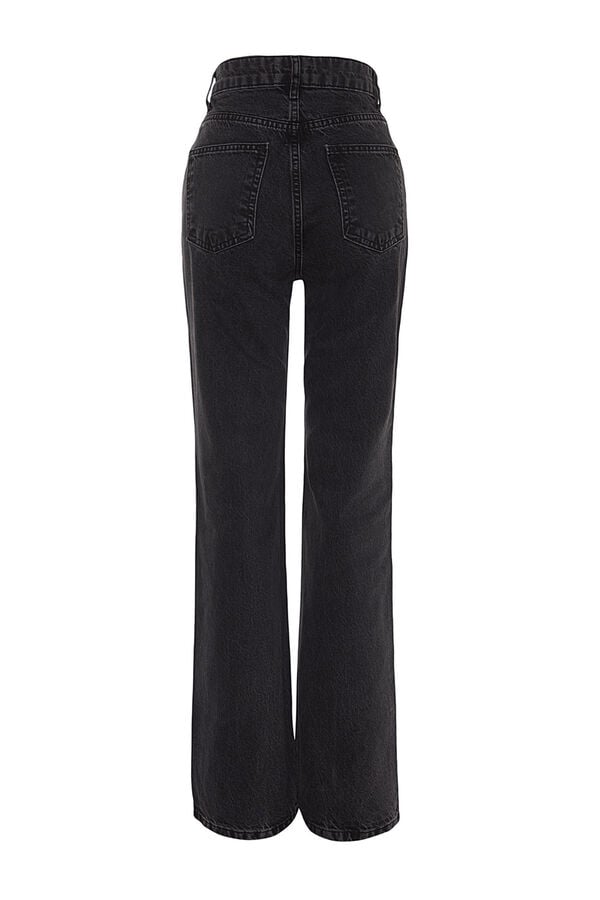 Trendyol Jeans regular de mujer gris