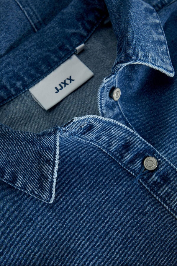 Jack & Jones Vestido curto denim azul
