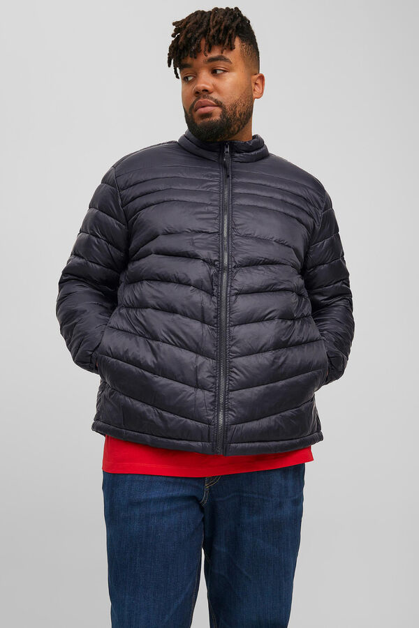 Jack & Jones PLUS Chaqueta acolchada tipo puffer PLUS negro
