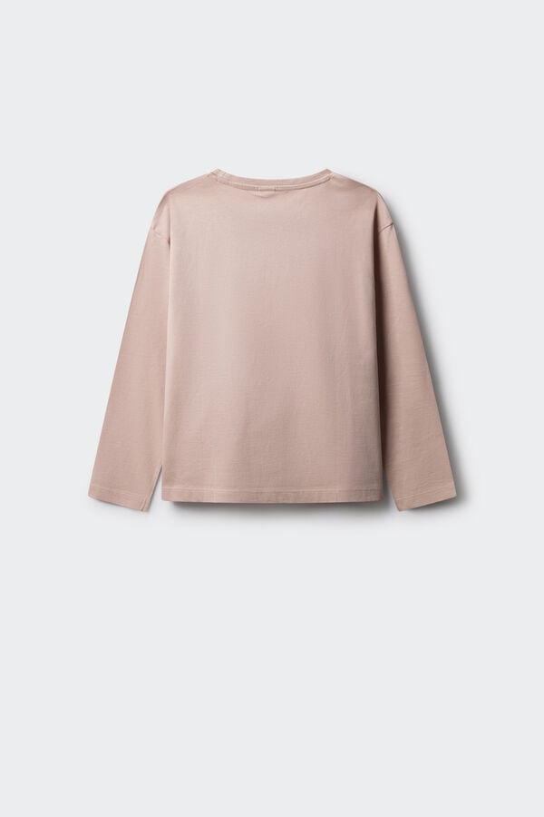 Springfield Kids Camiseta manga comprida estilo cowgirl rosa