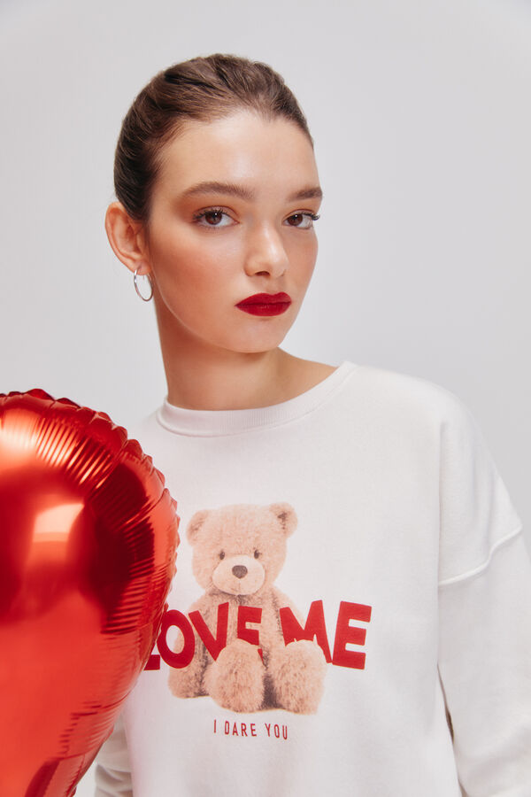 Springfield Sweatshirt "Me ame" estampado