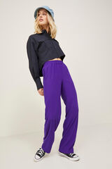 Jack & Jones Pantal&oacute;n fit regular morado/lila
