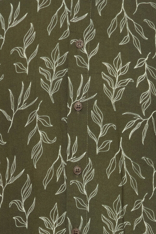 Blend Camisa de manga curta Bhadan     Caqui escuro