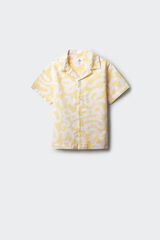 Springfield Kids Camisa geometrica ni&ntilde;o amarillo