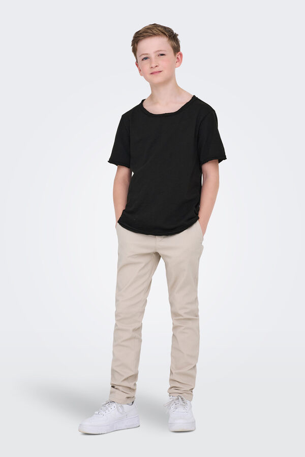 Only & Sons Junior Camiseta infantil de manga curta preto