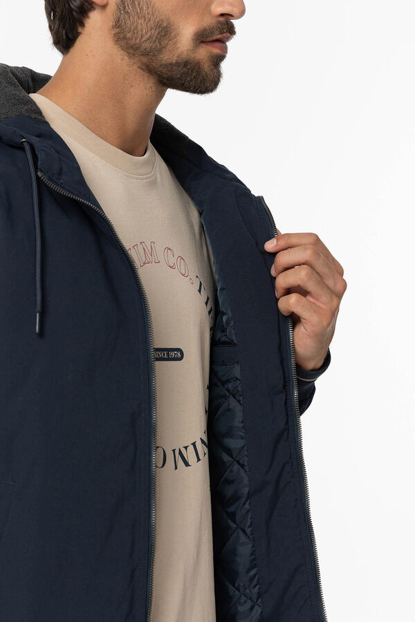 Tiffosi Chaqueta con Capucha azul