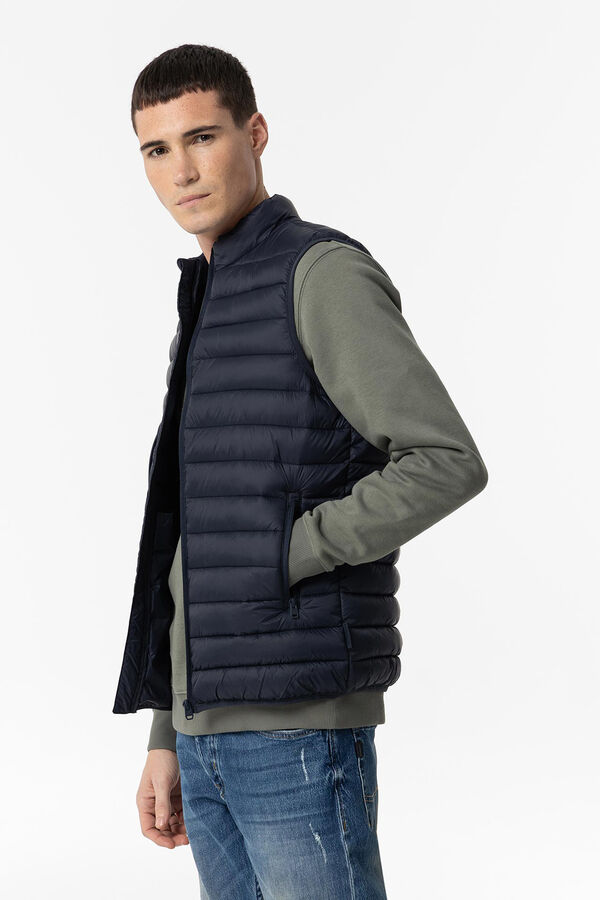 Tiffosi Chaleco acolchado azul