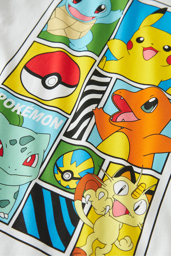 Name it Camiseta de Pokemon blanco
