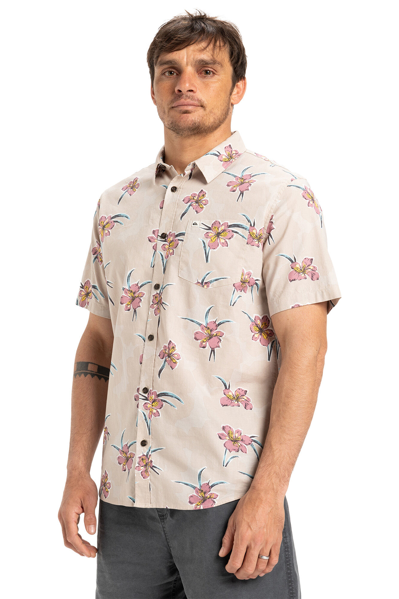 Quiksilver Apero Classic - Camiseta masculina de manga curta