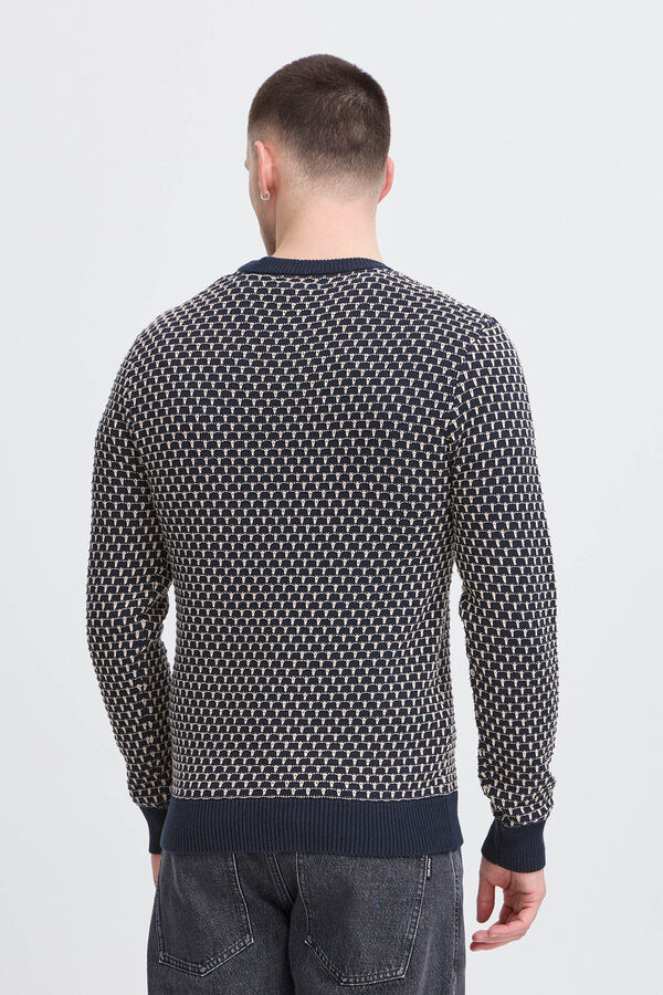 Blend Camisola de malha  azul