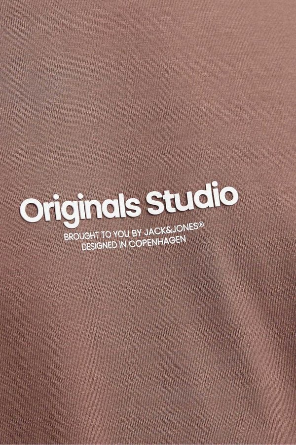 Jack & Jones Camiseta original studio marr&oacute;n