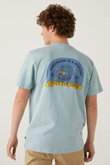 Springfield T-shirt surf azul