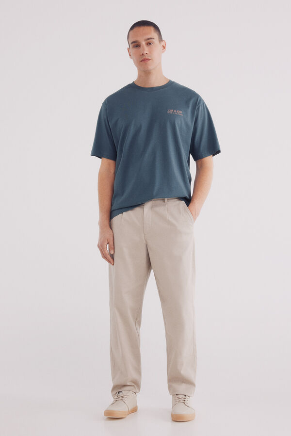 Springfield Camiseta moto kid azul