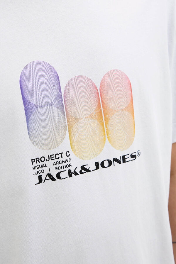 Jack & Jones Camiseta regular fit gris