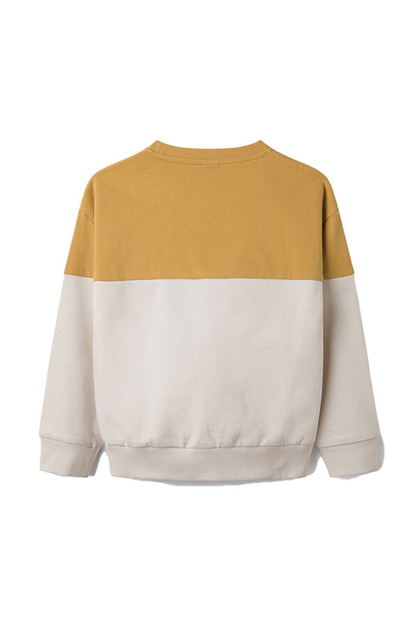 Springfield Sudadera color block niño dorado