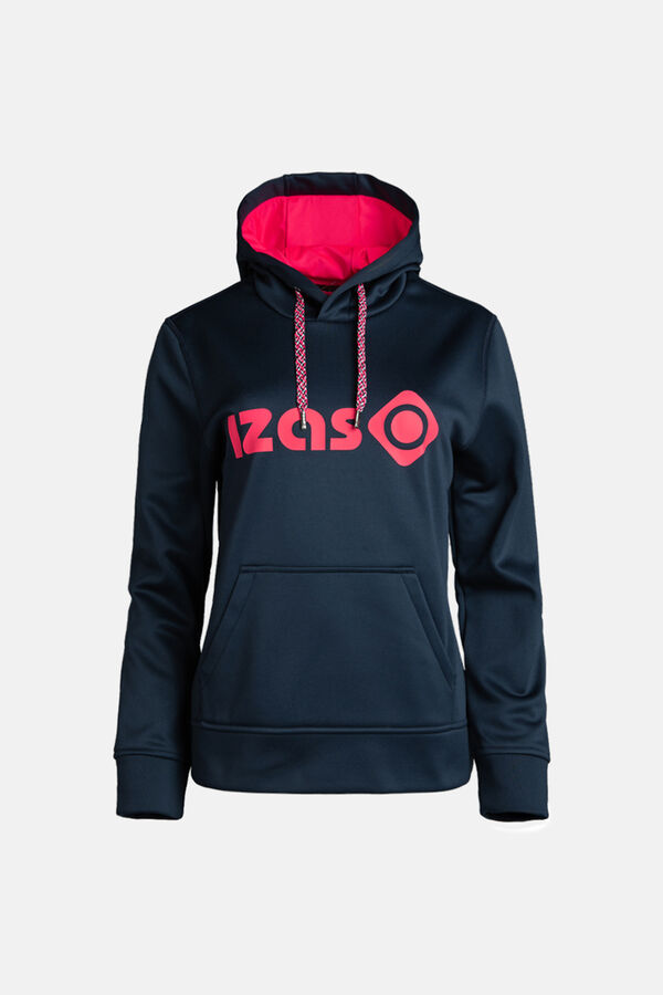 Izas Sweatshirt com capuz azul