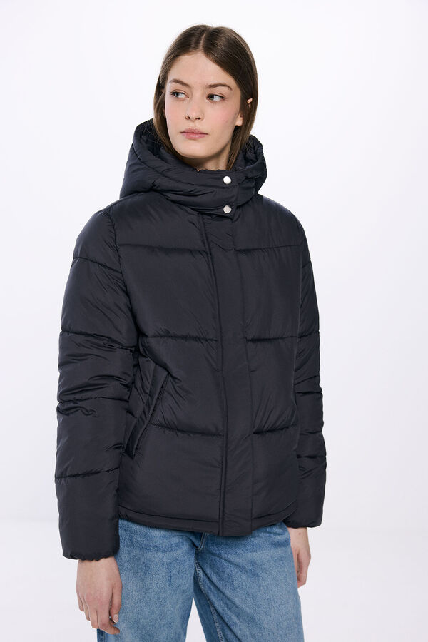 Springfield Casaco acolchoado repelente &agrave; &aacute;gua cinzento