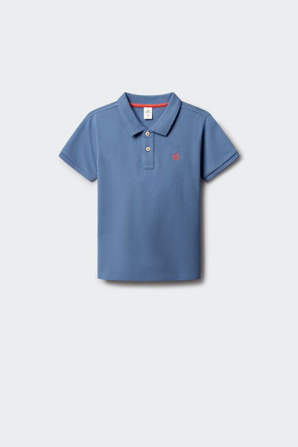 Springfield Kids Polo b&aacute;sico ni&ntilde;o azul