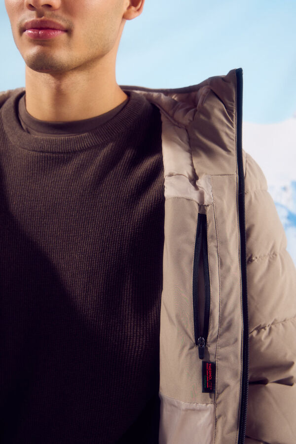 Springfield Casaco acolchoado t&eacute;rmico cru