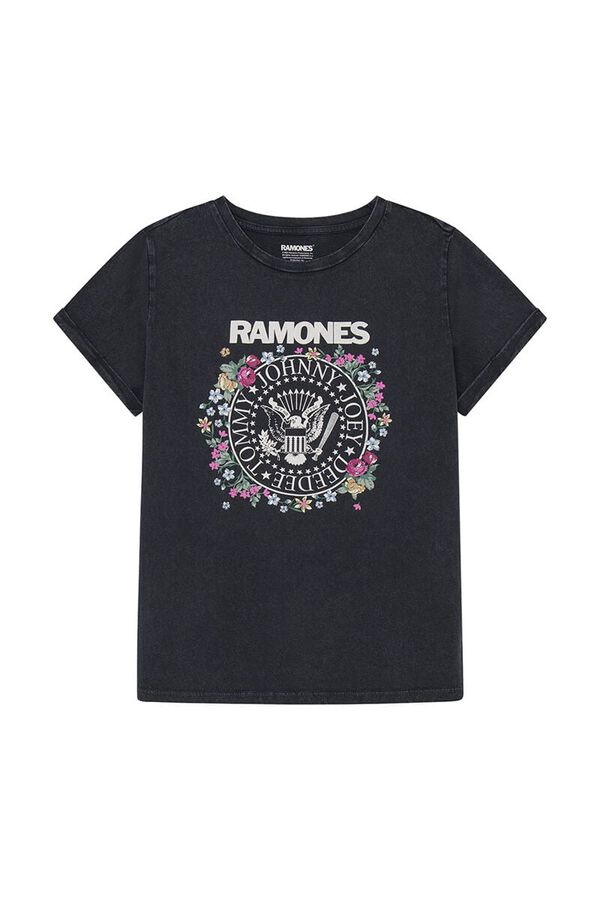 Springfield Camiseta "Ramones" amarillo