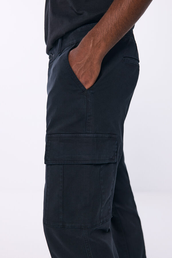 Springfield Pantal&oacute;n cargo negro