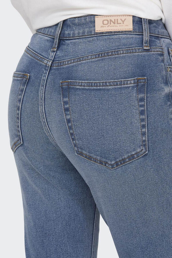 Only Straight Jeans azul