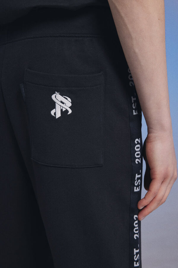 Springfield Jogger felpa Pedri x Springfield negro