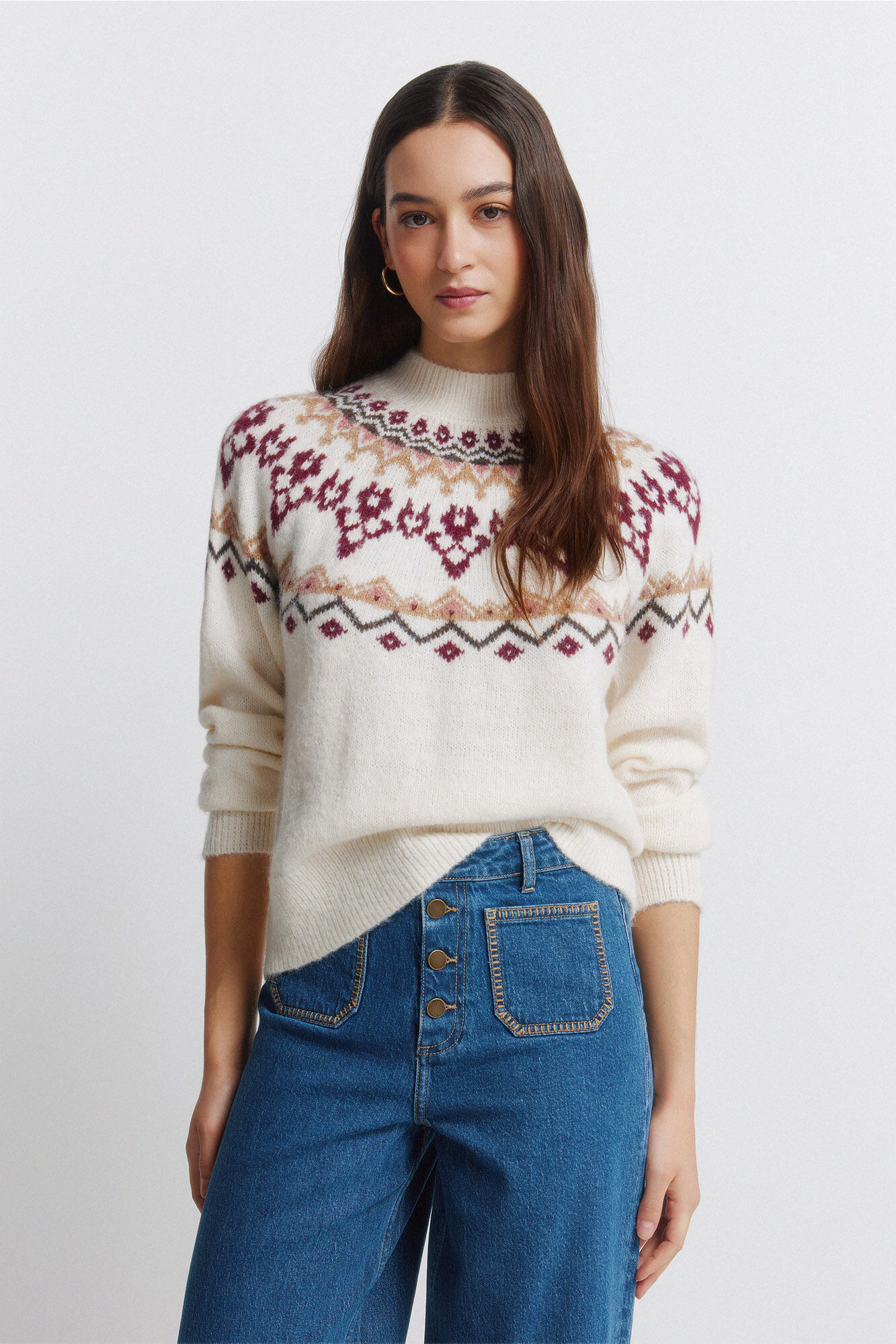 Springfield Camisola jacquard boho