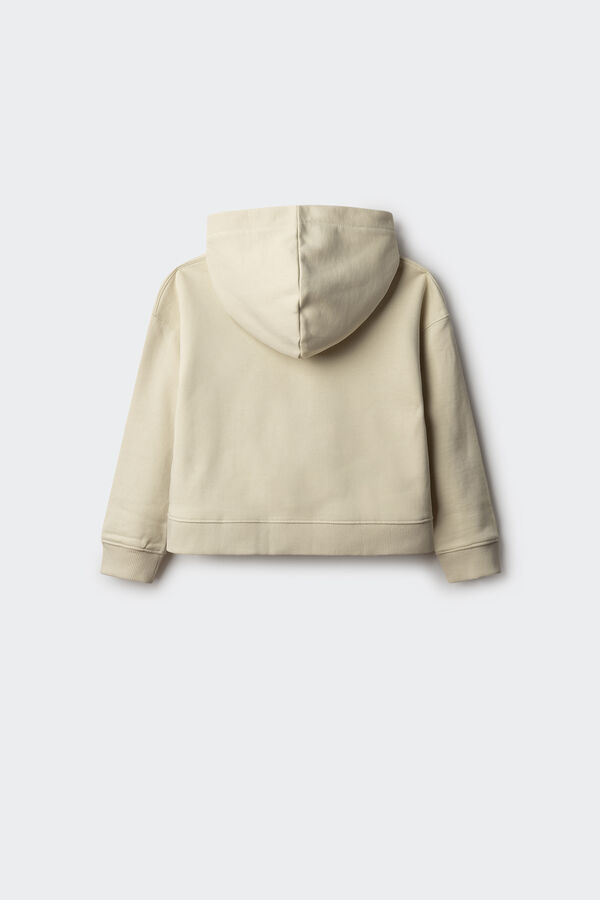 Springfield Kids Sudadera capucha Eagle Wings ni&ntilde;a beige