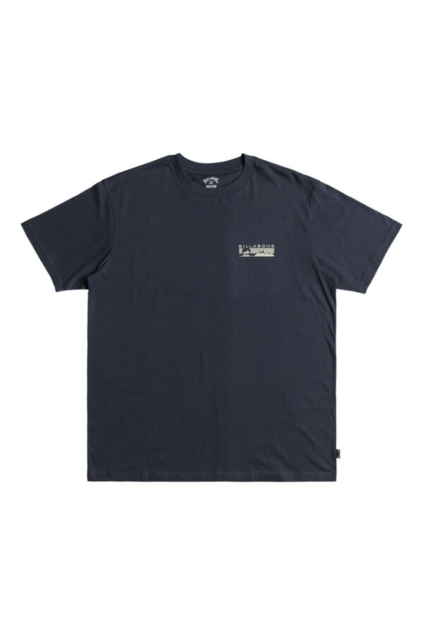 Billabong Camiseta masculina de manga curta azul