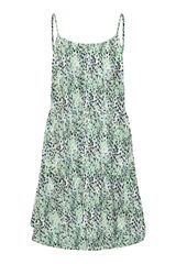 Only Vestido curto de al&ccedil;as verde