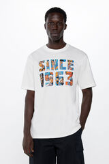 Springfield T-shirt Marvel bege