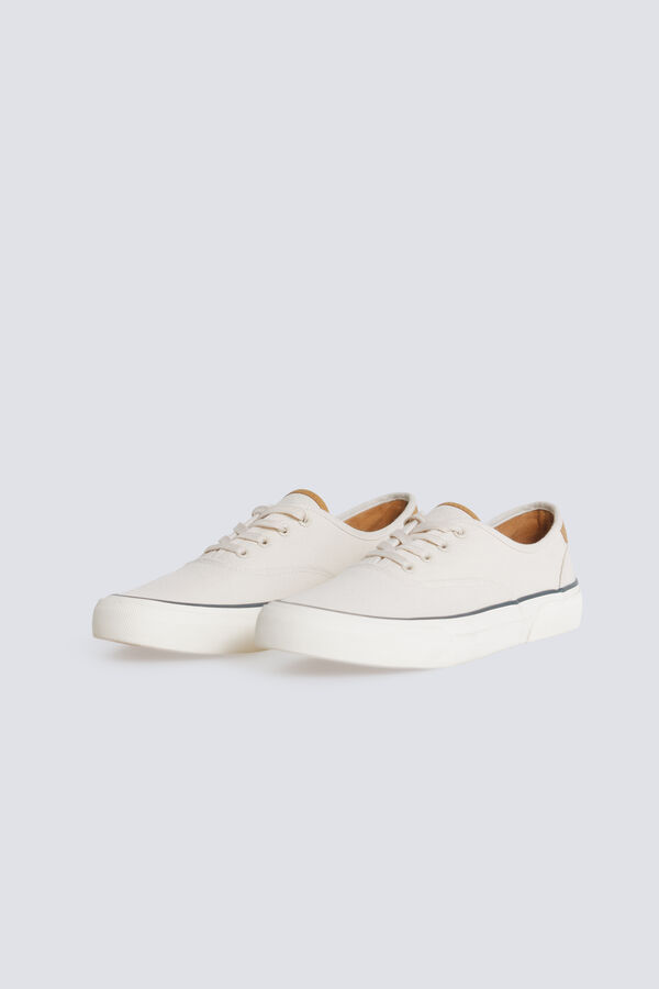 Springfield Zapatilla lona blanca blanco