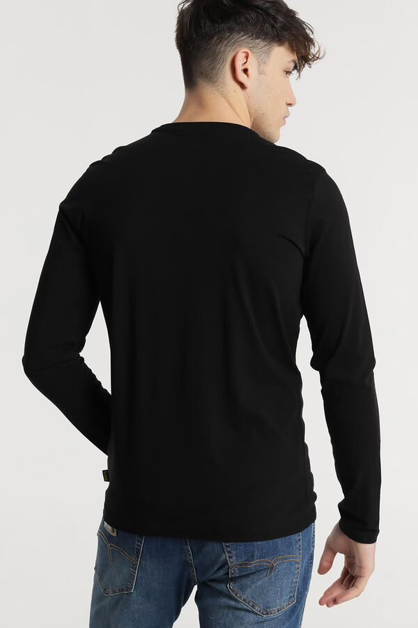 Lois Camiseta Manga Larga negro