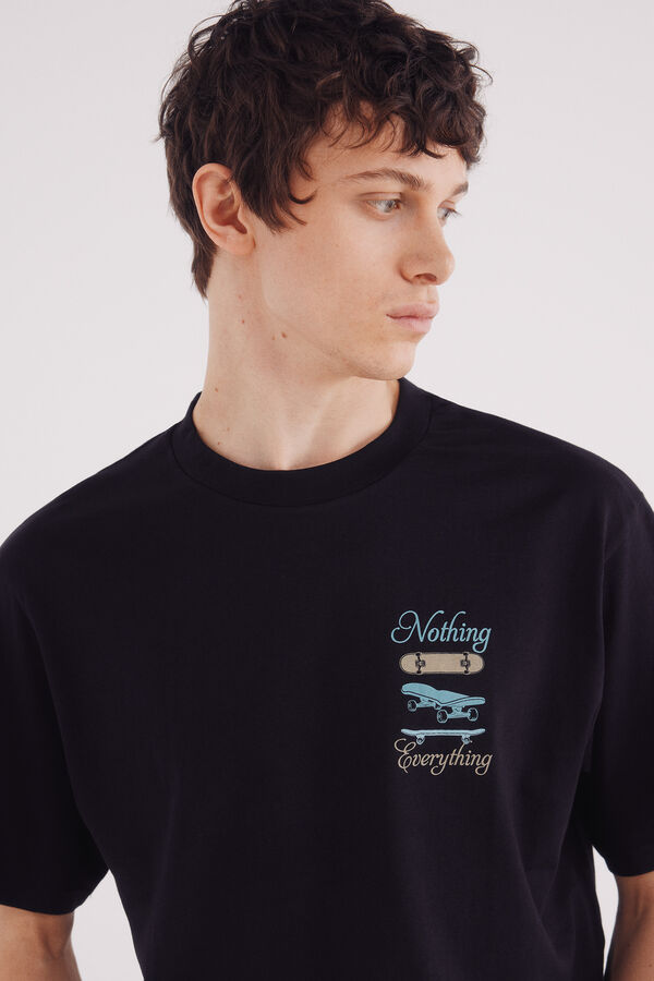 Springfield Camiseta Tudo preto