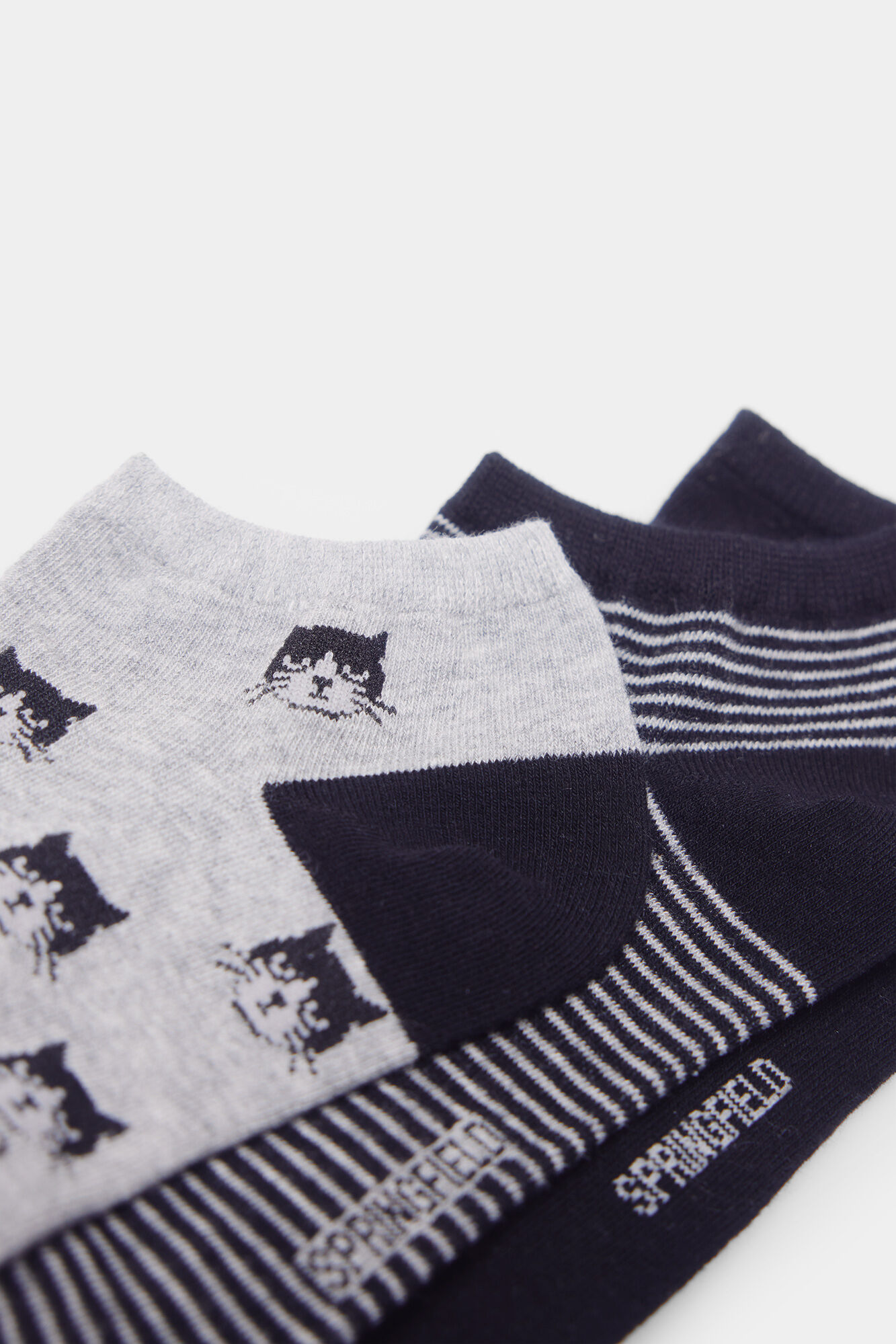 Springfield Pacote com 3 meias de gato