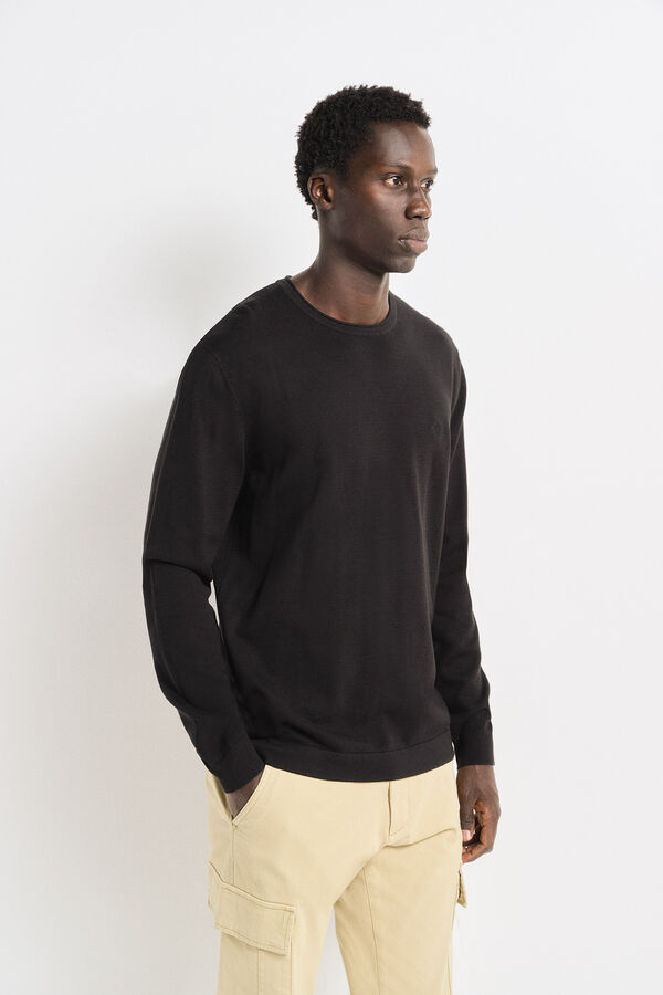 Springfield Jersey básico negro