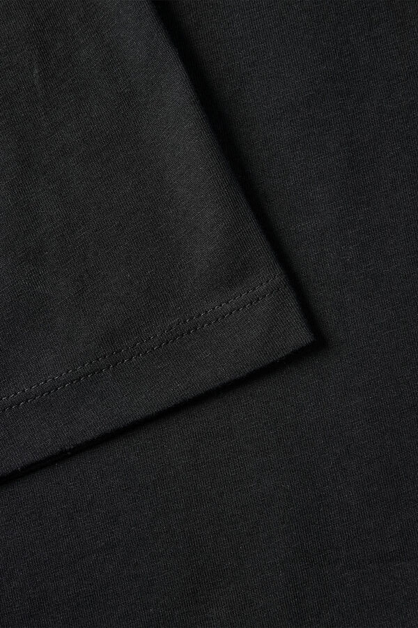 Jack & Jones Camiseta b&aacute;sica con estampa negro
