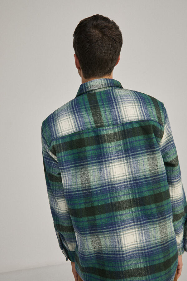 Springfield Sobrecamisa xadrez verde