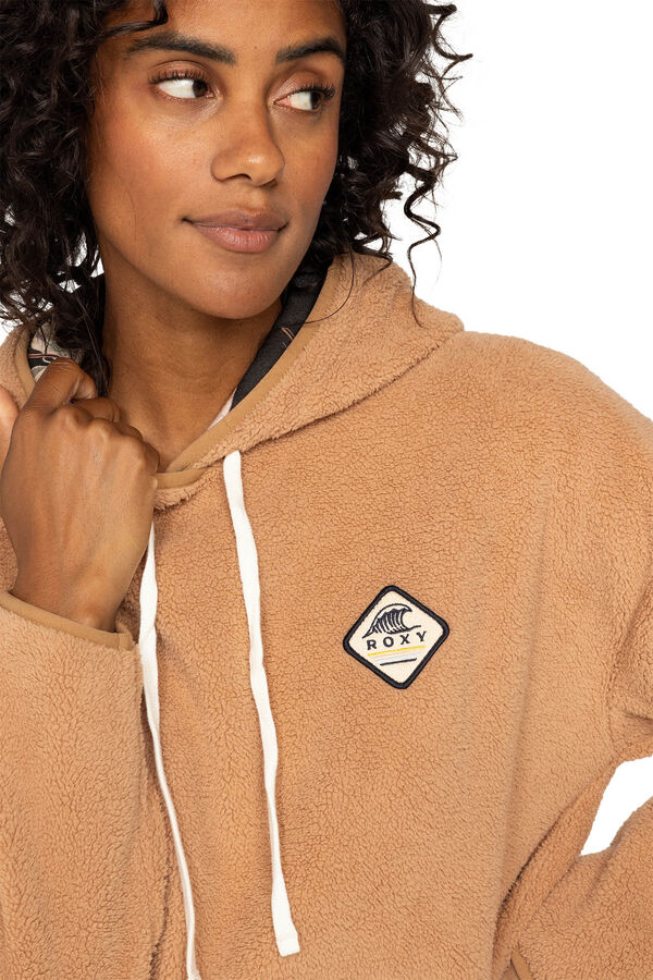 Roxy Sudadera Con Capucha Para Mujer nude