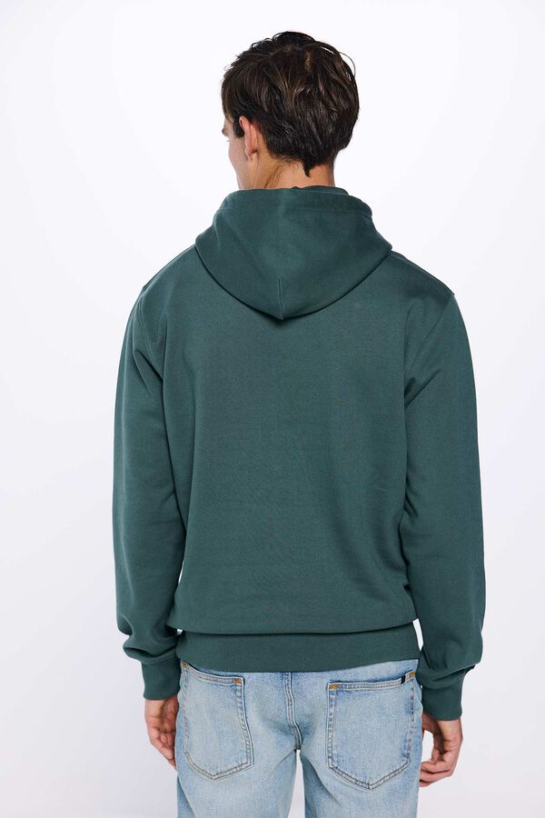 Springfield Sudadera capucha bici Jap&oacute;n verde