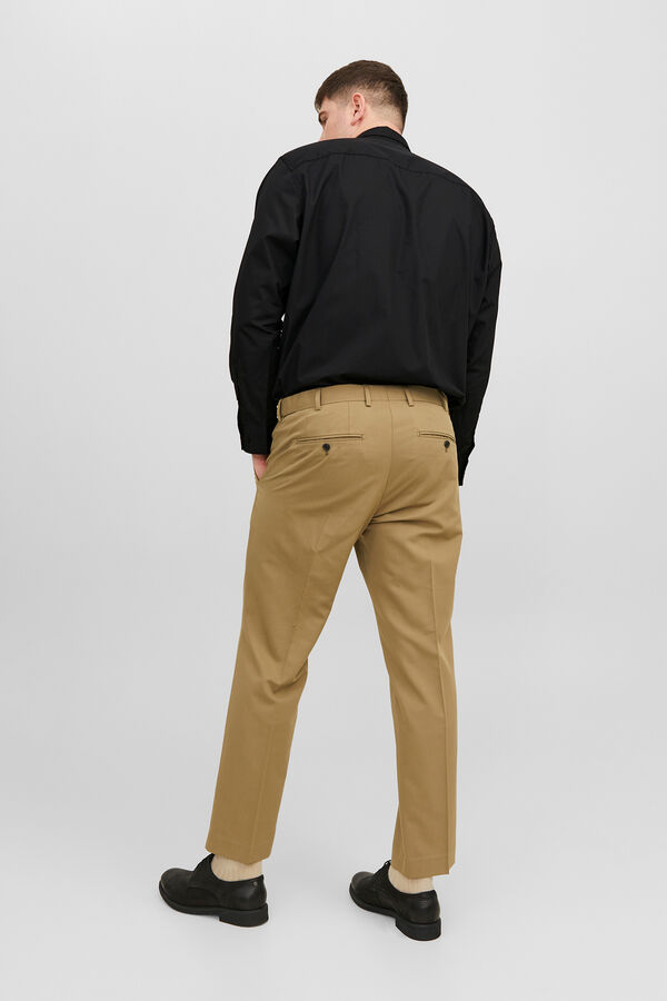 Jack & Jones PLUS Camisa Slim Fit Plus preto