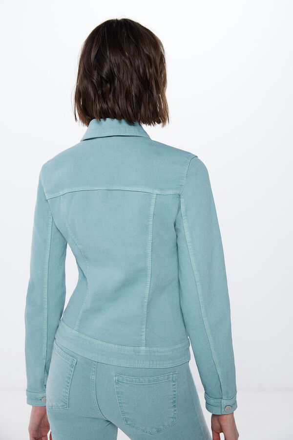 Springfield Cazadora Vaquera Color turquesa