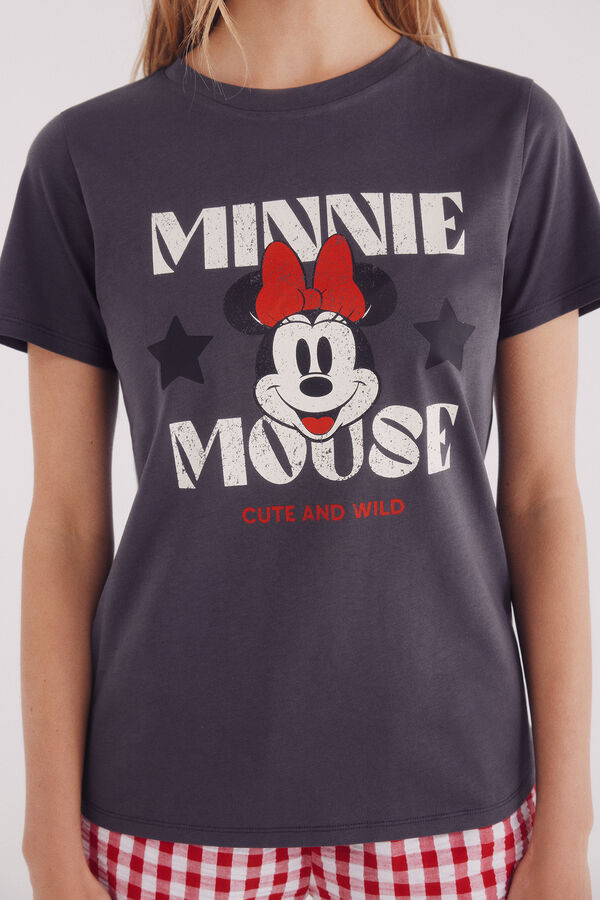 Springfield Camiseta "Minnie Mouse" gris