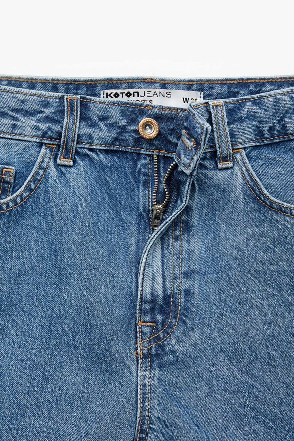 Koton Cal&ccedil;&otilde;es em denim azul