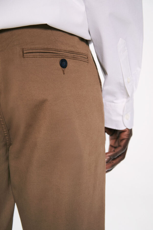 Springfield Cal&ccedil;as chino regular fit camel